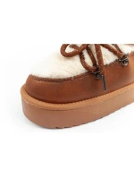 D.Franklin dámské zateplené zimní boty hnědé dámské