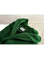 The One Towelling Bathrobe Župan 48.1011 black