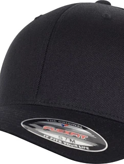 Flexfit 6477 6 panelová kšiltovka 55.6477 black