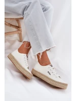 Dámské Tenisky S Pletením Lee Cooper LCW-25-44-3217 Bílé