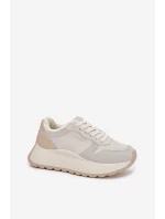 Dámské kožené tenisky Big Star HI-POLY SYSTEM – bílé