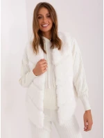 Dámská vesta AT KZ 2349.00P ecru - FPrice Dámská vesta AT KZ 2349.00P ecru - FPrice