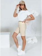 Dámské šortky LOVIFIT cream FashionStreet SY0429