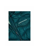 Pánská péřová bunda PEAK PERFORMANCE M Helium Down Hood Jacket, zelená barva Pánská péřová bunda PEAK PERFORMANCE M Helium Down Hood Jacket, zelená barva
