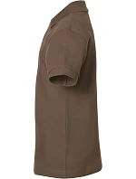 Daiber JN 70K Dětské piqué polo 02.070K brown Daiber JN 70K Dětské piqué polo 02.070K brown