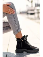 Dámské zateplené semišové kotníkové boty Jailina Trapper Dámské zateplené semišové kotníkové boty Jailina Trapper