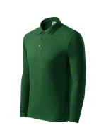 Pique Polo LS polokošile pánská lahvově zelená Pique Polo LS polokošile pánská lahvově zelená