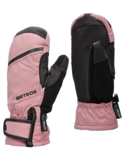 Zimní rukavice Meteor Hazy M růžová/černá