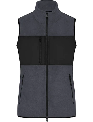 Daiber JN 1309 Dámská fleecová vesta 02.1309 carbon/black