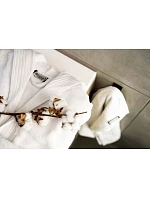 The One Towelling Bathrobe Župan 48.1011 black