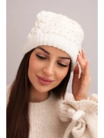 Dámská čepice Amira K359 bílá