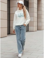 Dámské džínové kalhoty s rovnými nohavicemi TANIALES blue FashionStreet UY2670