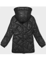 Černá dámská zimní prošívaná bunda (5M3189-392) Černá dámská zimní prošívaná bunda (5M3189-392)