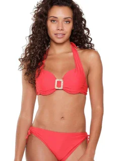 Dámské dvoudílné plavky 7214 red - LingaDore