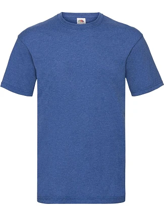 Fruit of the Loom Valueweight T Tričko 16.1036 retro heather royal