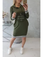 Khaki šaty Brooklyn Khaki šaty Brooklyn