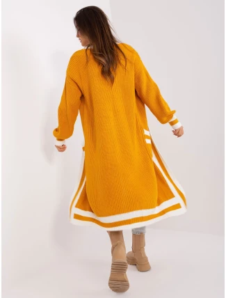 Cardigan BA SW 0291 1.56P tmavě žlutá Cardigan BA SW 0291 1.56P tmavě žlutá