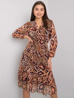 Šaty EM SK 2910 4.97 světle hnědá