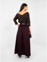 Kalhoty IT SP 17872.29 tmavě fialové