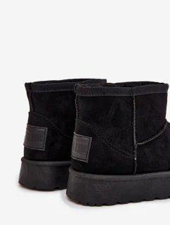 Dětské sněhové boty Big Star – černé