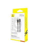 Kabel Baseus Dura 2,4A 1m (černý/zlatý)