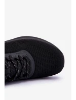 Klasické pánské sportovní boty černé McBraun