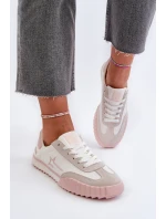 Nízké dámské tenisky Big Star NN274868 růžové