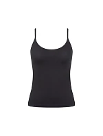 Dámské tílko GO Sense Spaghetti Top - BLACK - černé 0004 - SLOGGI Dámské tílko GO Sense Spaghetti Top - BLACK - černé 0004 - SLOGGI
