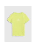 Dívčí tričko s potiskem 4F 4FJWSS25TTSHF1871-45S Dívčí tričko s potiskem 4F 4FJWSS25TTSHF1871-45S