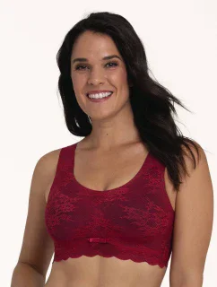 Essential Lace braletka s pěnovou výztuží 5400 red - Anita Classix