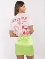 Sukně WN SD 1403.17 fluo zelená