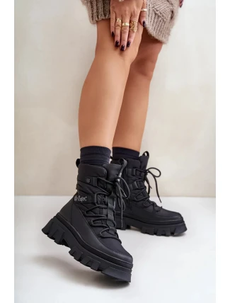 Dámské sněhule na zip Lee Cooper LCJ-24-47-3144 Černé