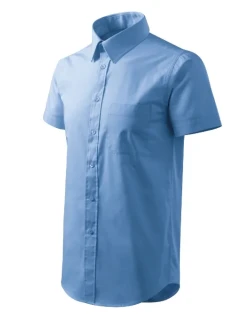 Chic košile pánská nebesky modrá