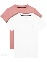 Dívčí trička 2Pack CN TEE SS UG0UG00307 0VP bílé/růžové - Tommy Hilfiger