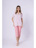 Pyžamo Leveza 1758 Odetta kr/r 3XL-4XL