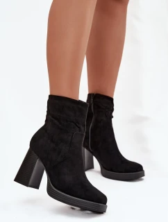 Boty na podpatku model 220708 Step in style