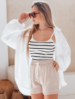 Dámské šortky HOT VIBE khaki FashionStreet SY0441