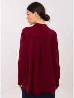 IT KS košile 26967.28 bordó IT KS košile 26967.28 bordó