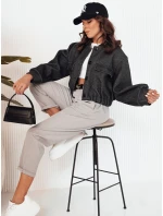 Dámská bunda bomber HONES graphite FashionStreet TY4142