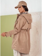 Dámská přechodná bunda parka MOZA béžová FashionStreet TY4283