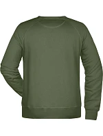 Daiber 8022 Pánská raglánová mikina 02.8022 olive Daiber 8022 Pánská raglánová mikina 02.8022 olive