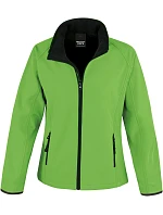 Result R 231F Dámská 2-vrstvá softshell bunda "Printable" 30.231F vivid green/black Result R 231F Dámská 2-vrstvá softshell bunda "Printable" 30.231F vivid green/black