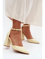 Lodičky na sloupku model 227167 Step in style