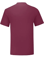 Fruit of the Loom Iconic 150 T Pánské tričko 16.1430 burgundy Fruit of the Loom Iconic 150 T Pánské tričko 16.1430 burgundy