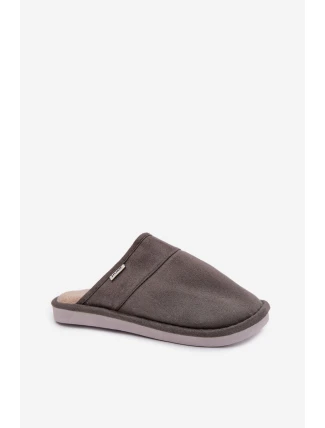 Pánské nazouváky Selomir – tmavě šedé