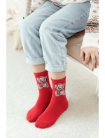 Dětské vánoční ponožky Medvídek 1306.009