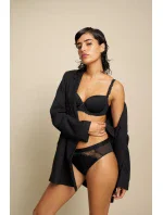 Dámská podprsenka Wild Azalea Florale WHP - BLACK - černá 0004 - TRIUMPH Dámská podprsenka Wild Azalea Florale WHP - BLACK - černá 0004 - TRIUMPH