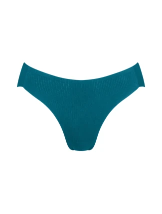 Dámské kalhotky ZERO Feel Pure High leg - BLUE - modrozelené 6169 - SLOGGI