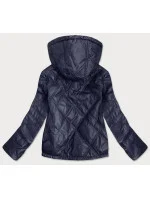 Tmavě modrá lehká dámská bunda (BH2004) Tmavě modrá lehká dámská bunda (BH2004)