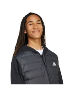 Pánská péřová bunda adidas Essentials Climawarm Hybrid Hooded Jacket black KA5251 pánská